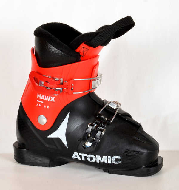 Atomic HAWX JR 2 red / black - Chaussures de ski d'occasion Junior