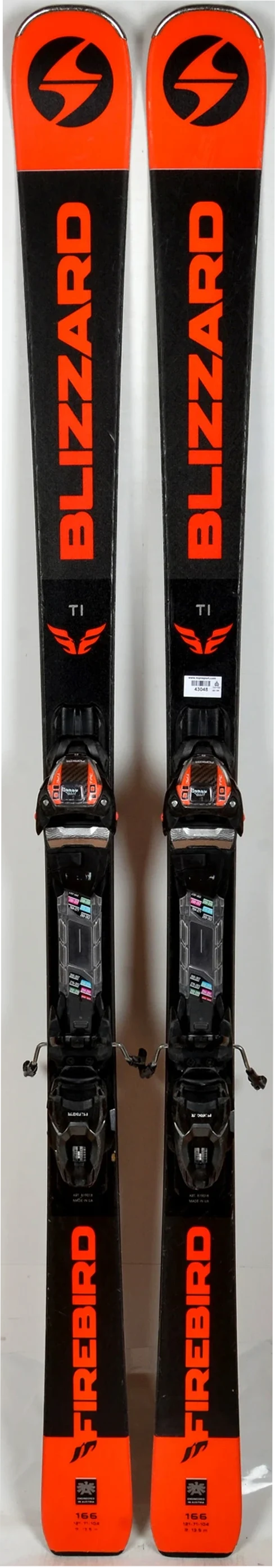 Blizzard FIREBIRD Ti black - skis d'occasion