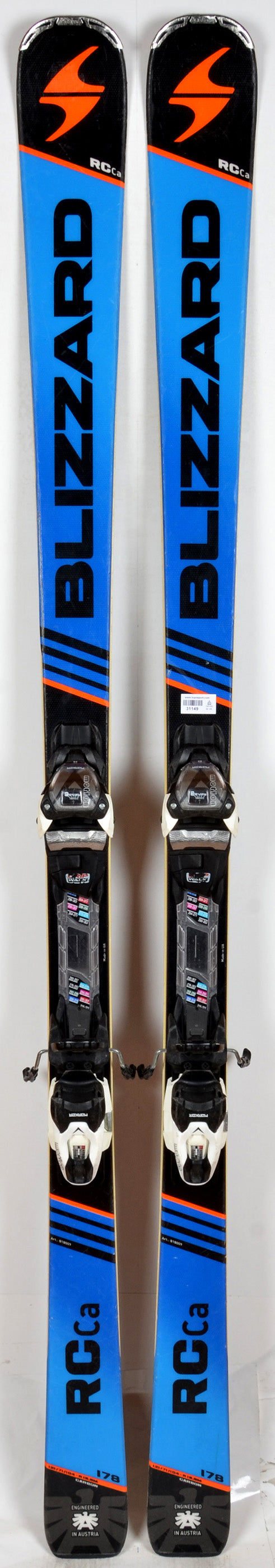 Blizzard RC CA blue - skis d'occasion