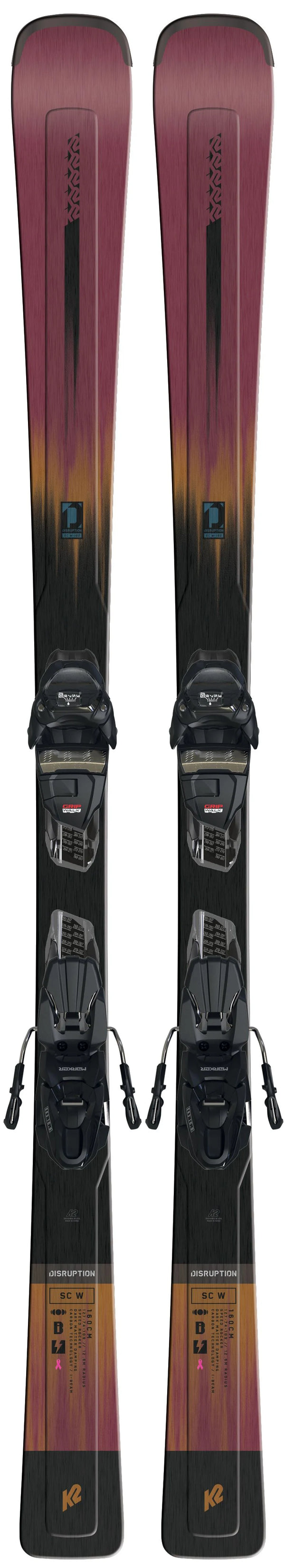 Pack neuf skis K2 DISRUPTION SC W + ER3 10 GW - neuf déstockage