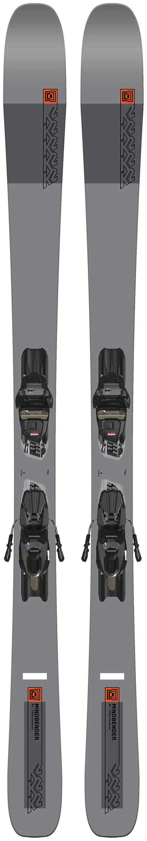 Pack neuf skis K2 MINDBENDER RX + SQUIRE 10 GW - neuf déstockage
