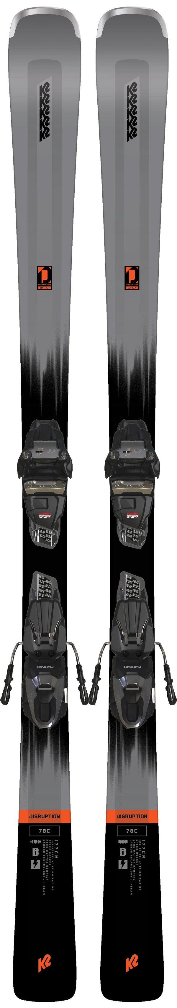 Pack neuf skis K2 DISRUPTION RX + M3 10 GW - neuf déstockage