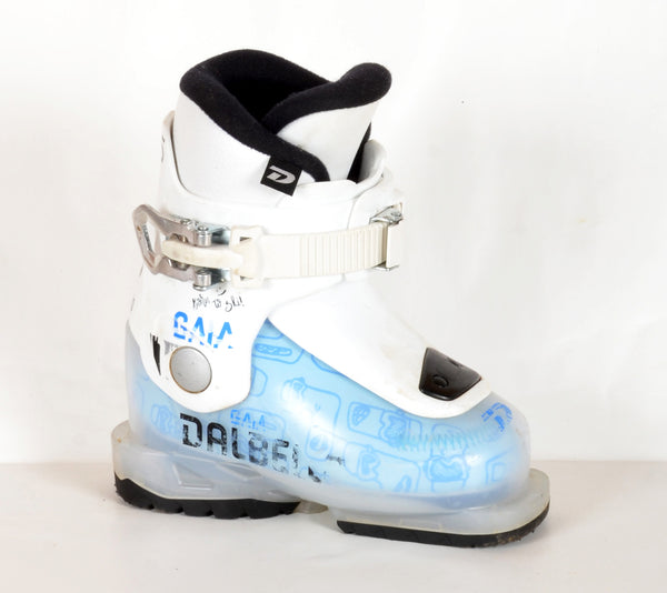 Dalbello GAIA 1.0 white / blue - Chaussures de ski d'occasion Junior
