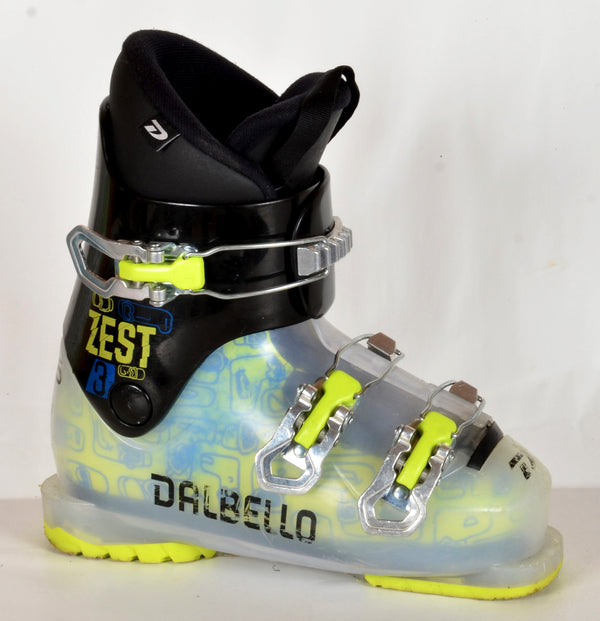 Dalbello ZEST 3.0 green - Chaussures de ski d'occasion Junior