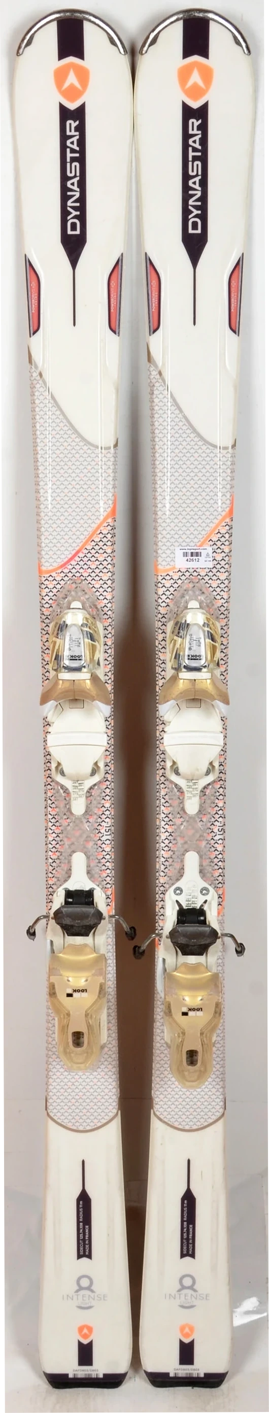 Dynastar INTENSE 8 white - skis d'occasion Femme