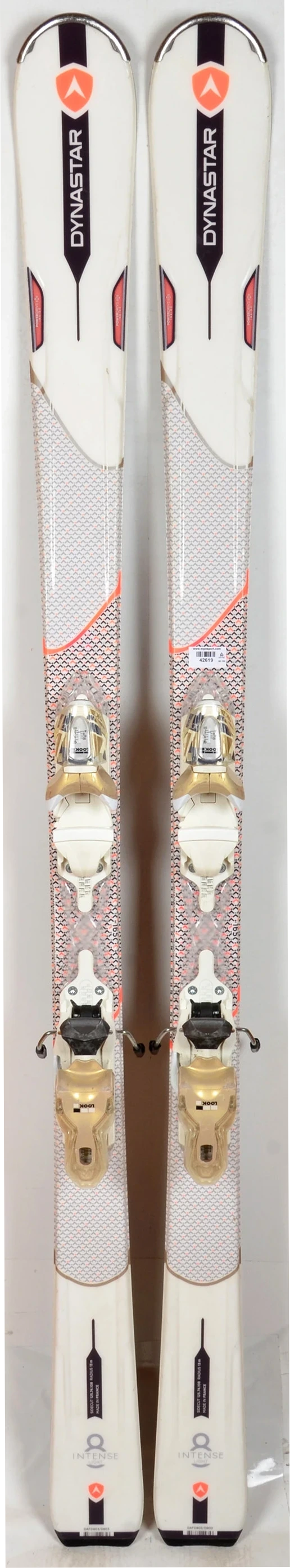 Dynastar INTENSE 8 white - skis d'occasion Femme