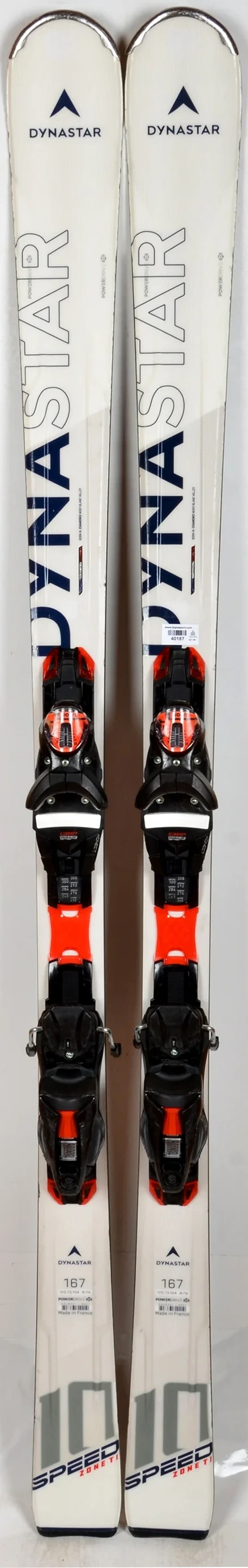 Dynastar SPEED ZONE 10 Ti white - skis d'occasion