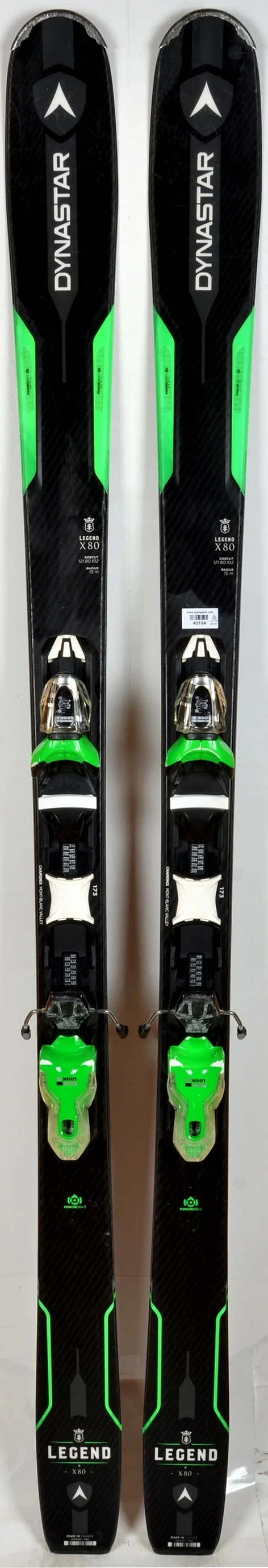 Dynastar LEGEND X 80 green - skis d'occasion