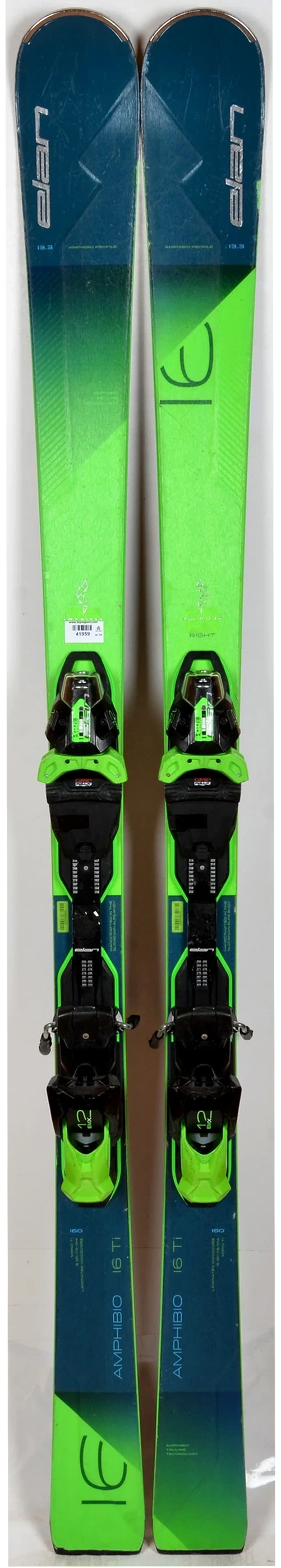 Elan AMPHIBIO 16 Ti green - skis d'occasion