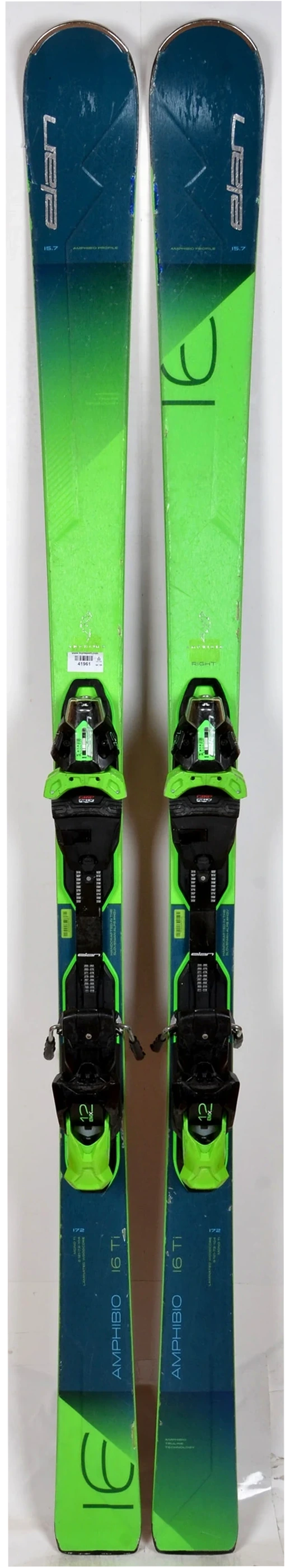Elan AMPHIBIO 16 Ti green - skis d'occasion
