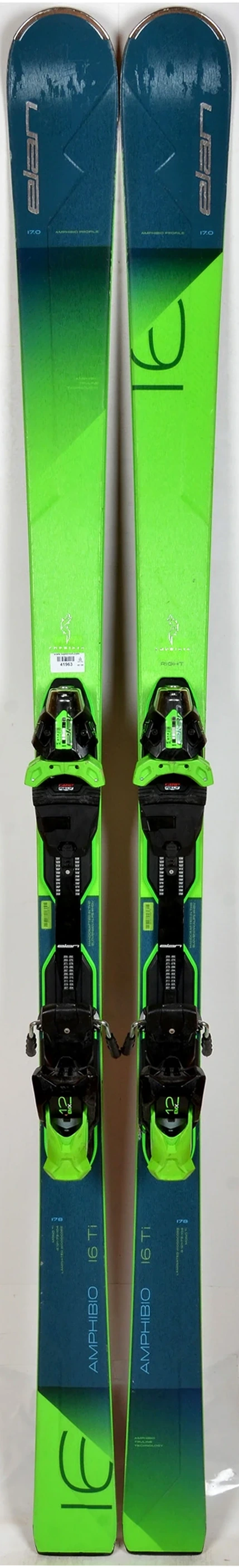 Elan AMPHIBIO 16 Ti green - skis d'occasion