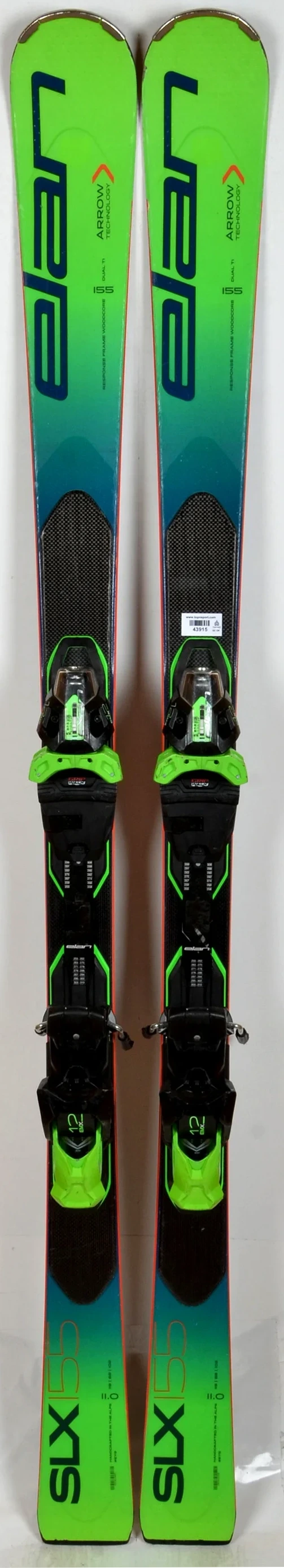 Elan SLX FUSION green / black - skis d'occasion