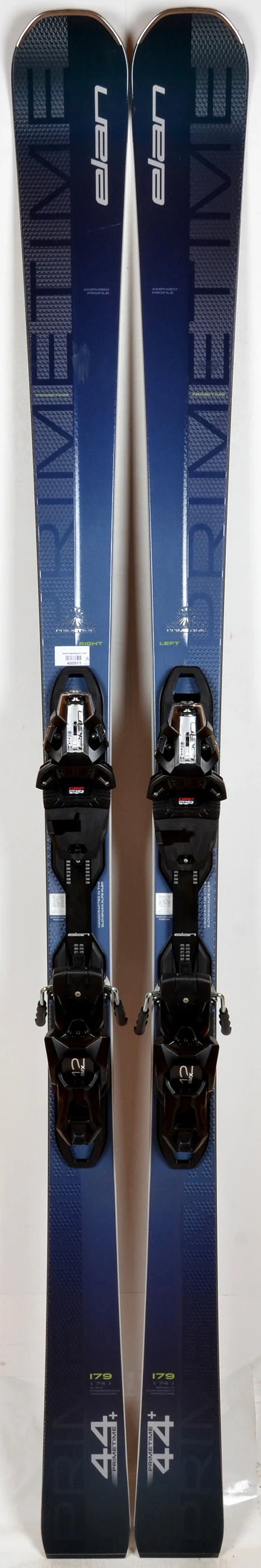 Pack neuf skis Elan PRIMETIME 44+ avec fixations EMX 12 GW - neuf déstockage