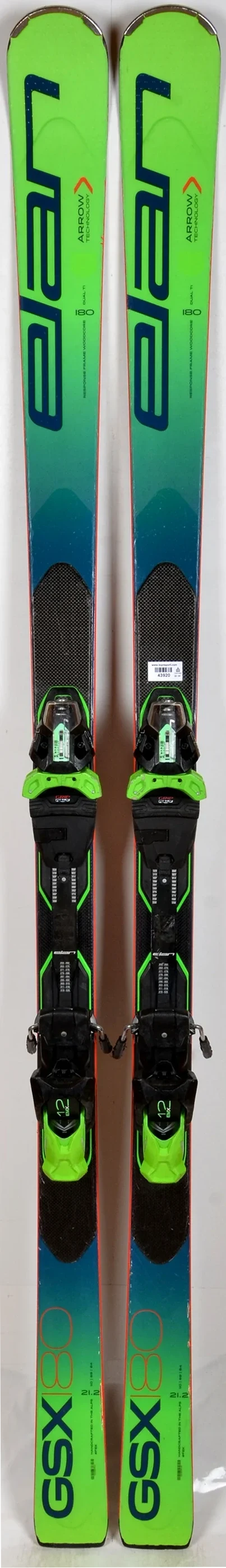 Elan GSX FUSION green - skis d'occasion