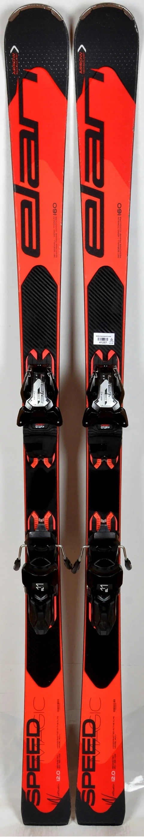 Elan SPEED MAGIC red - skis d'occasion Femme