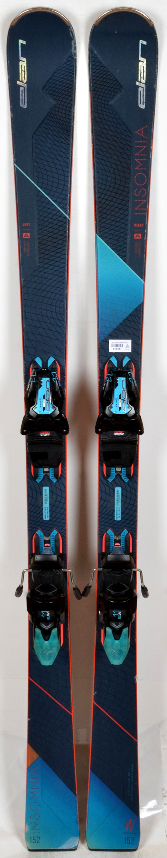 Elan INSOMNIA blue - skis d'occasion Femme