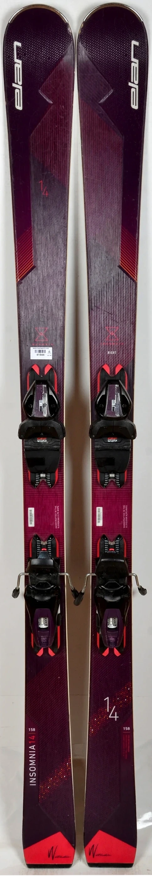 Elan INSOMNIA 14 Ti pink - skis d'occasion Femme