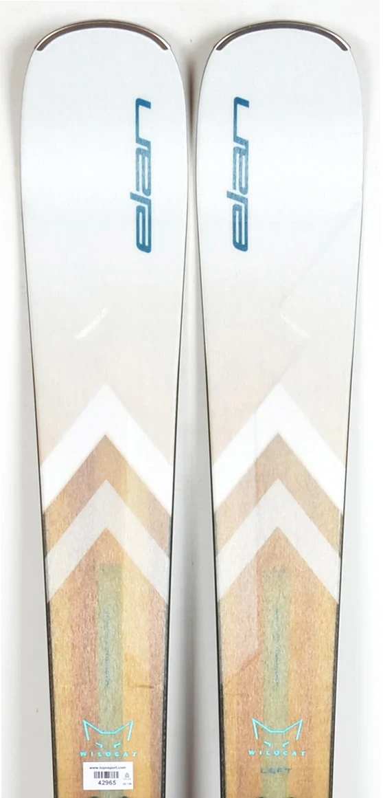 Pack neuf skis Elan WILDCAT 82 Justine Hutteau - neuf déstockage