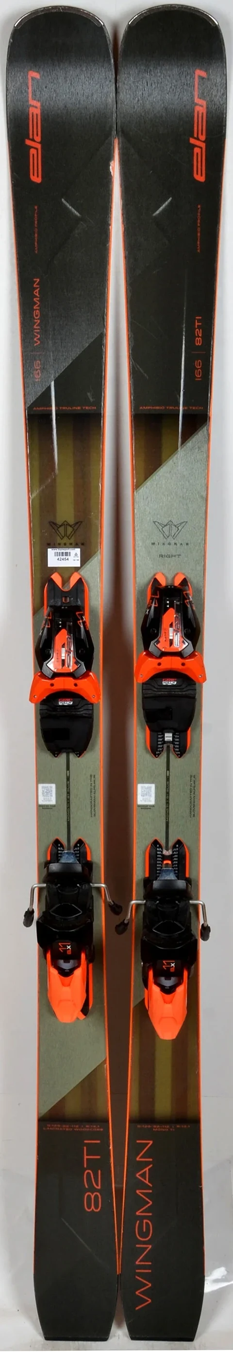 Elan WINGMAN 82 Ti green - skis d'occasion