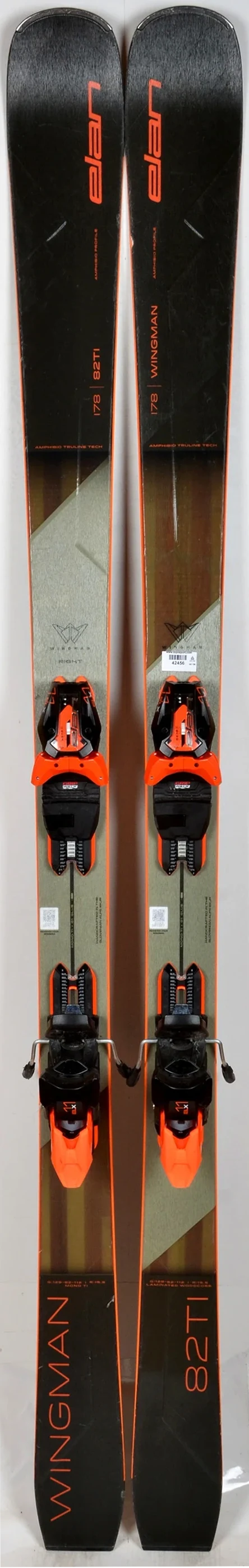 Elan WINGMAN 82 Ti green - skis d'occasion