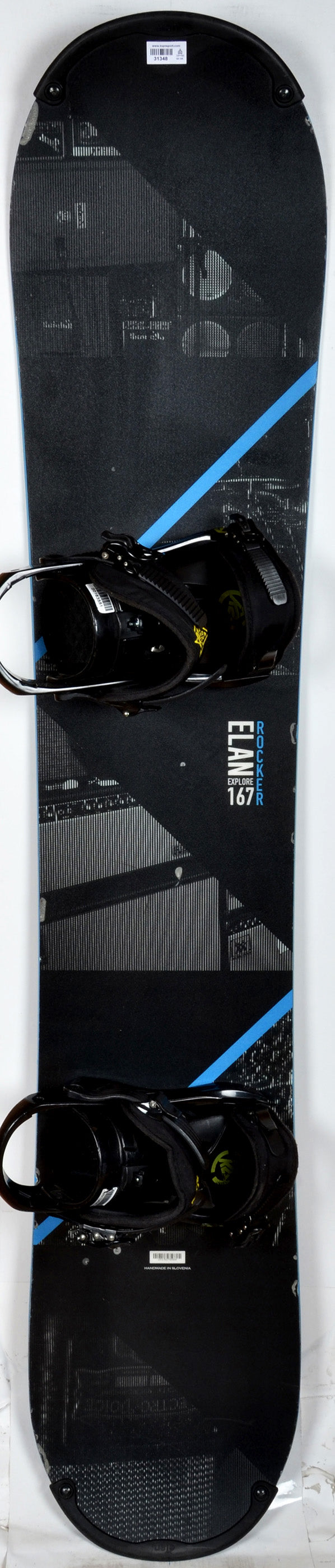 Pack Snowboard Elan RS ROCKER + fixs - snowboard d'occasion