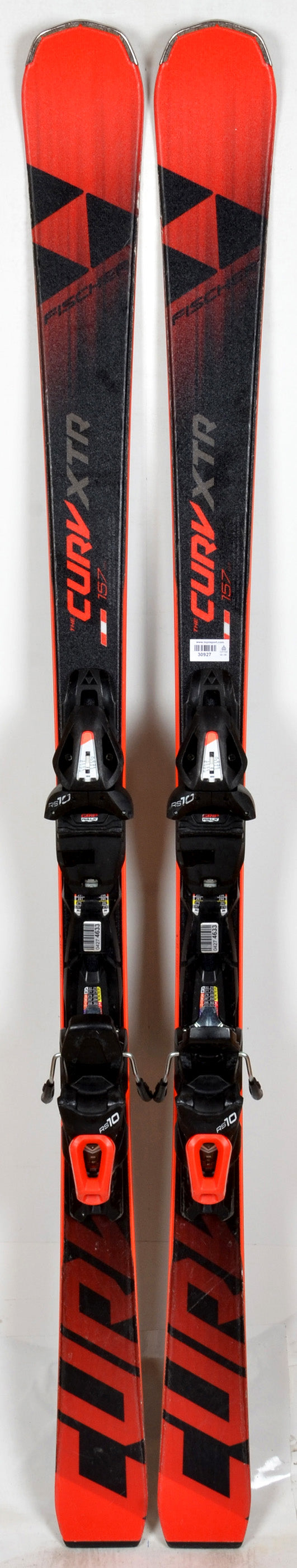 Fischer RC4 THE CURV XTR red / black - skis d'occasion