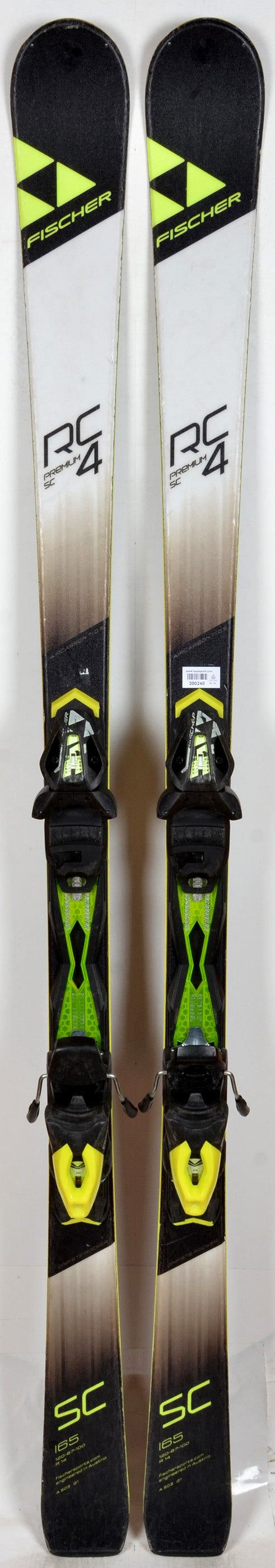 Fischer RC4 PREMIUM SC - skis d'occasion