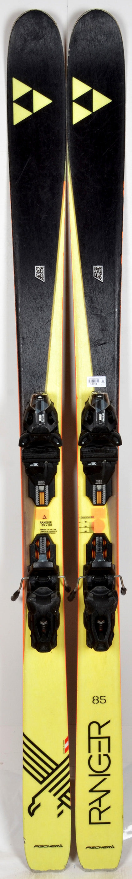 Fischer RANGER 85 black - skis d'occasion