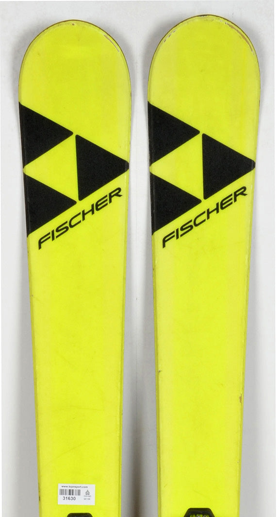 Fischer STUNNER yellow - skis d'occasion Junior
