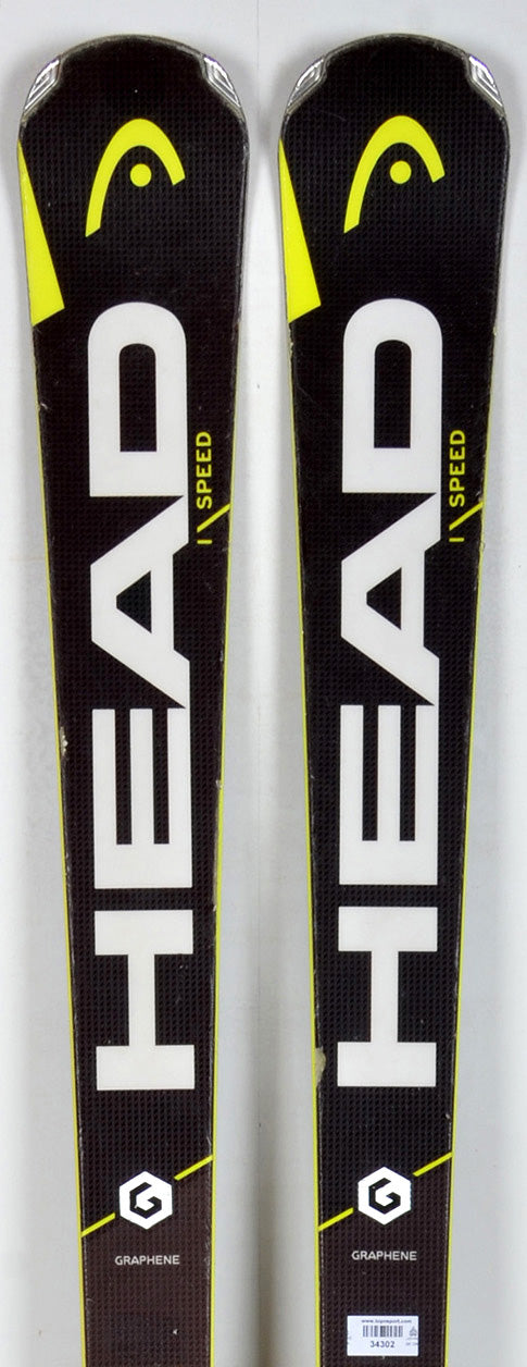 Head i.SUPERSHAPE SPEED black / yellow - skis d'occasion