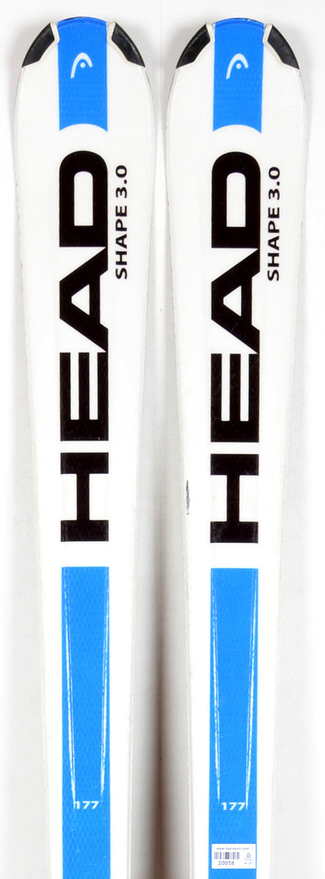 Head SHAPE 3.0 white / blue - skis d'occasion
