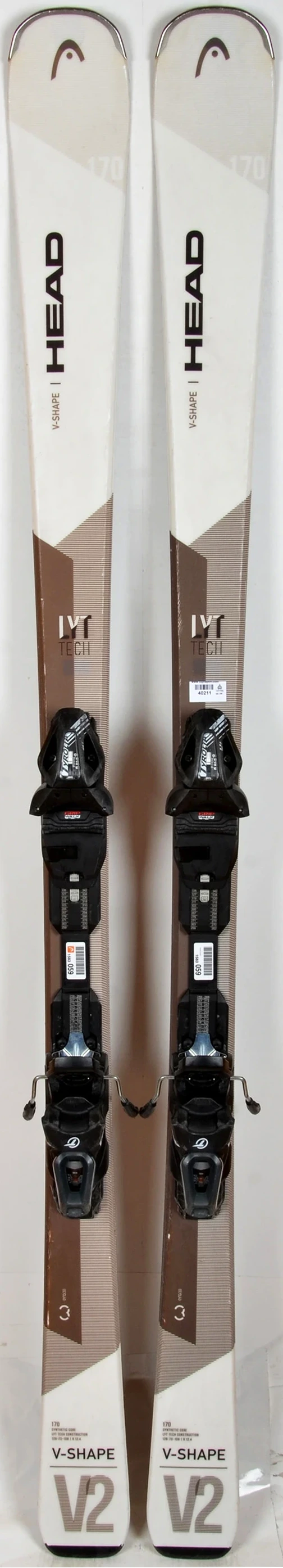 Head V-SHAPE V2 white - skis d'occasion