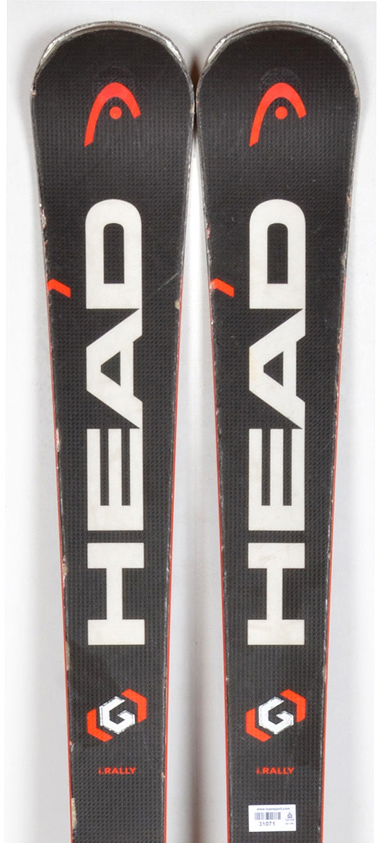 Head i.SUPERSHAPE RALLY black / red - skis d'occasion