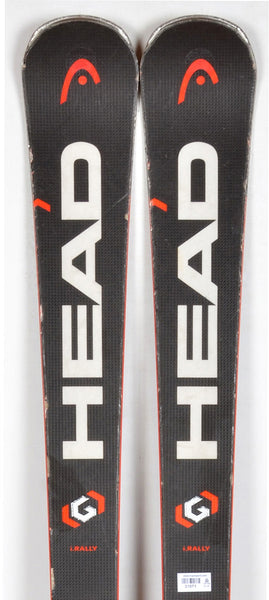 Head i.SUPERSHAPE RALLY black / red - skis d'occasion – Top N