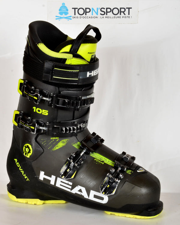 Head ADVANT EDGE 105 yellow - Chaussures de ski d'occasion