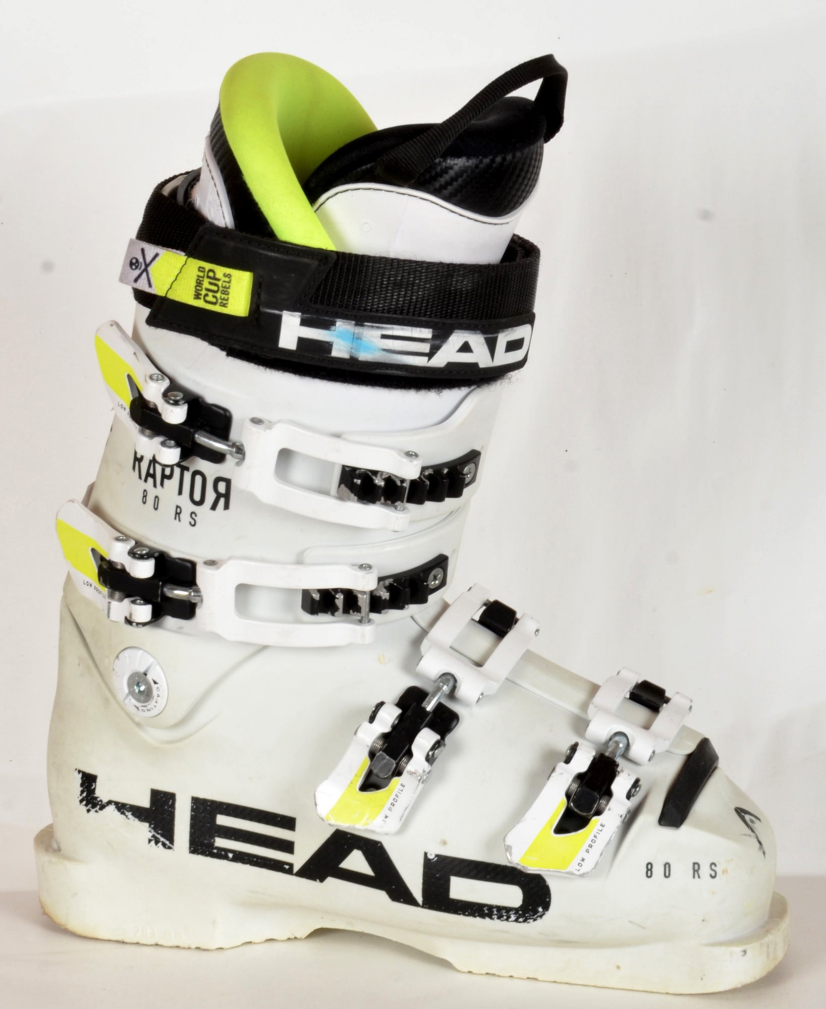 Head Raptor 38 Head RAPTOR 80 RS white / black - Chaussures de ski d'occasion Junior ...