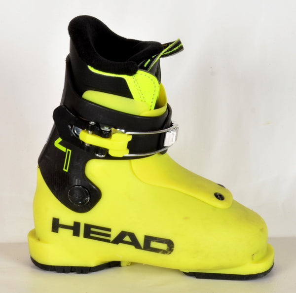 Head Z1 YELLOW - Chaussures de ski d'occasion Junior