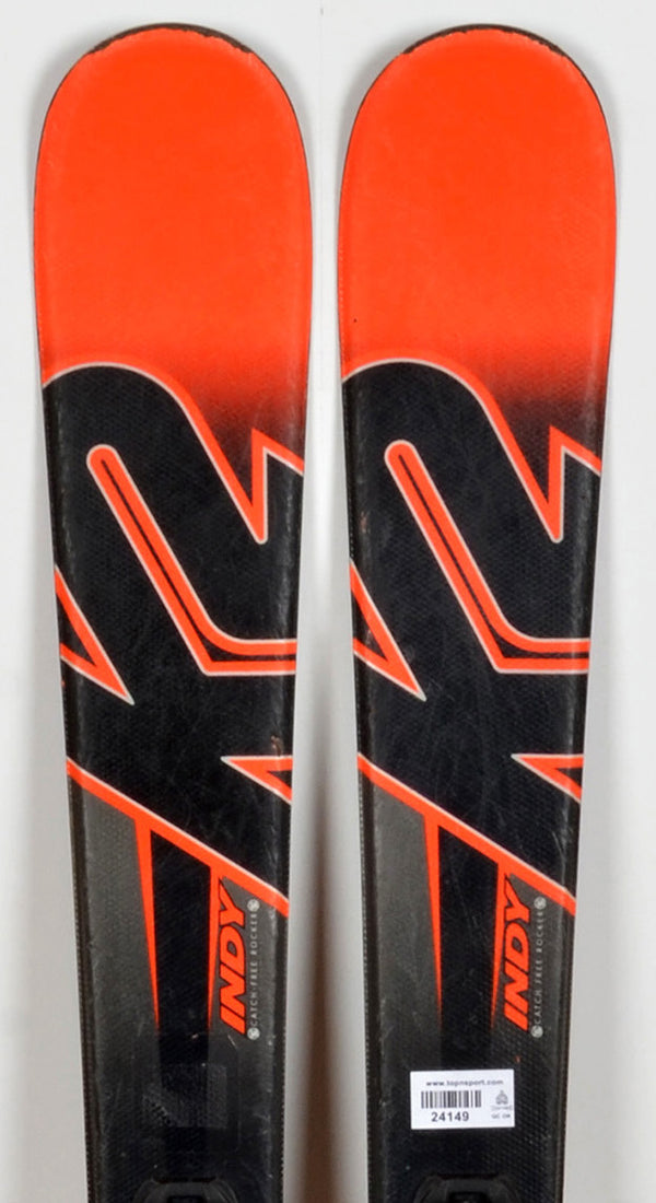 ski enfant occasion K2 SCHREDITOR taille : 139 cm = 1 mètre 39 + fixations