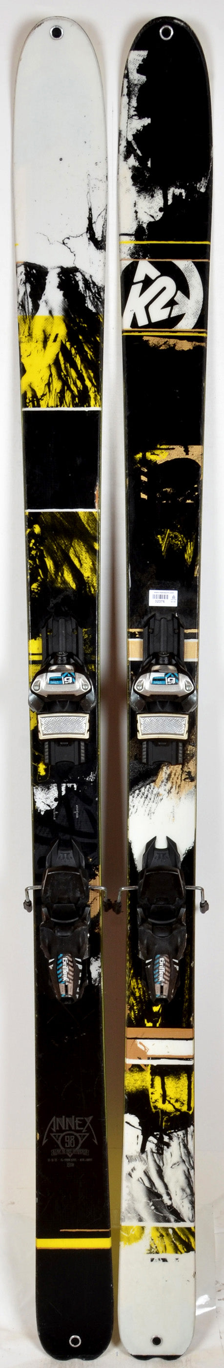 k2 annex 98 skis 2014 K2 ANNEX 98 black