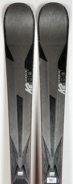 K2 iKONIC 80 Ti black / grey - skis d'occasion – Top N Sport