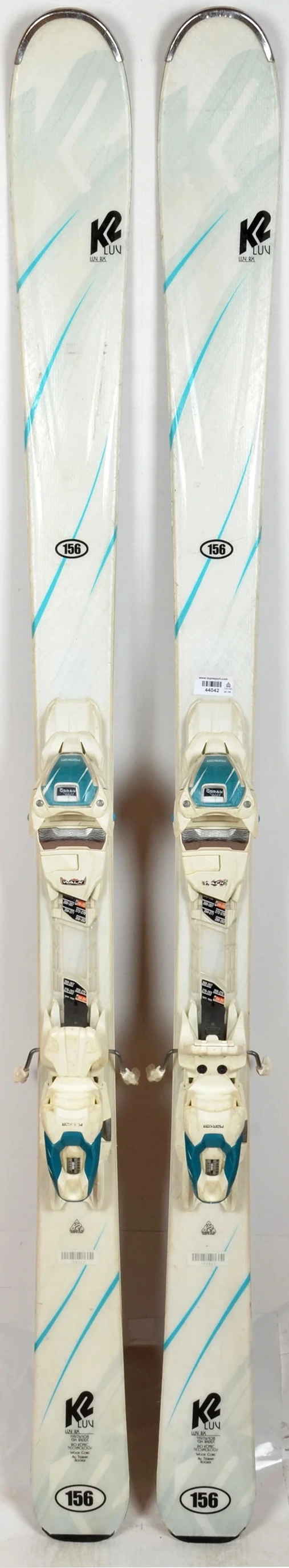 K2 LUV RX white - skis d'occasion Femme – Top N Sport, professionnel du ...