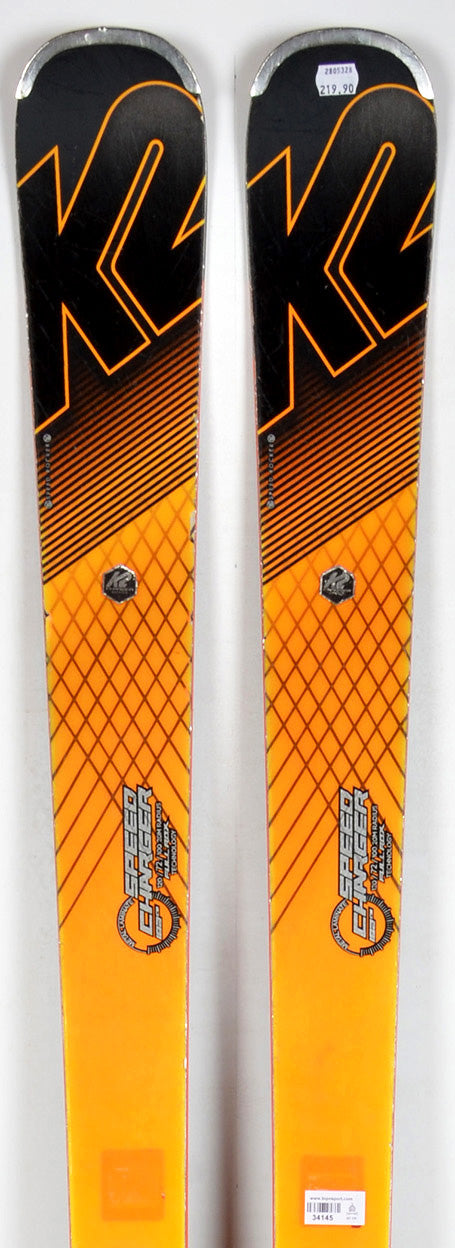 K2 SPEED CHARGER orange - skis d'occasion