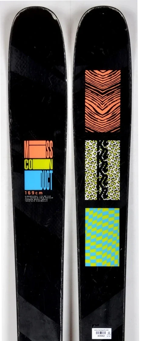 K2 MISSCONDUCT blk / multi - skis d'occasion Femme