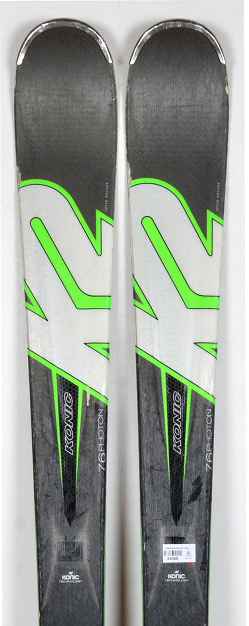K2 KONIC 76 PHOTON grey - skis d'occasion