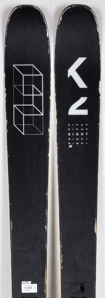 K2 SIGHT black - skis d'occasion