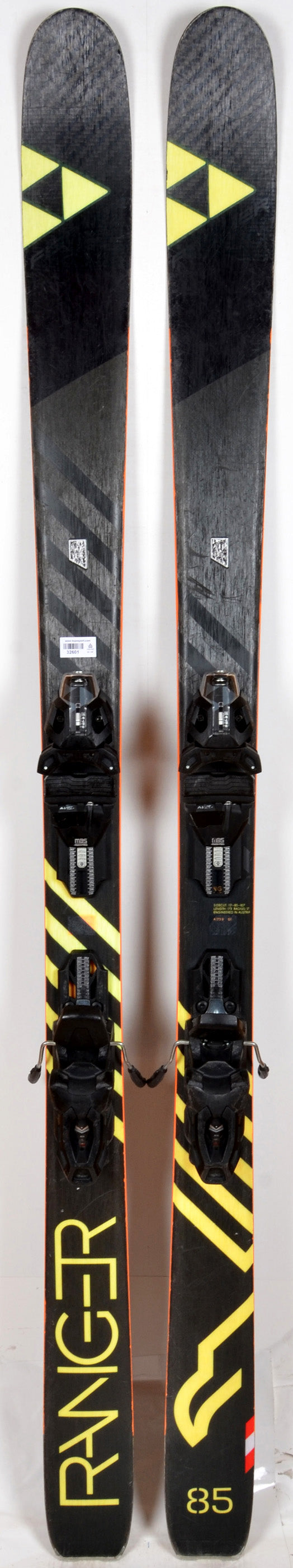 Fischer RANGER 85 black / yellow - skis d'occasion