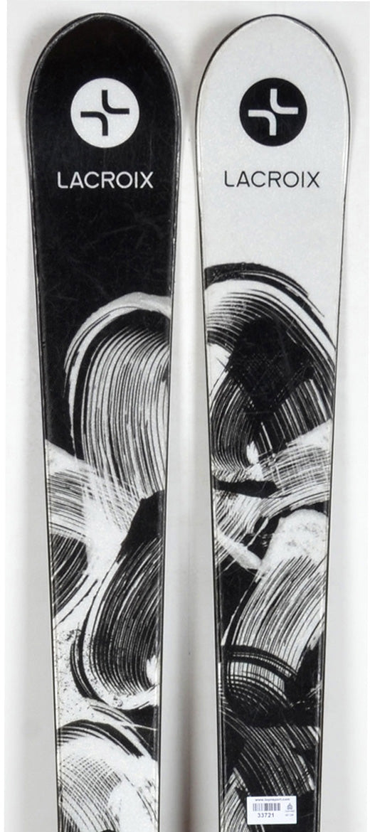 LACROIX LX PEARL black / silver - skis d'occasion Femme