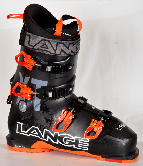 Lange XT 100 black / orange - Chaussures de ski d'occasion