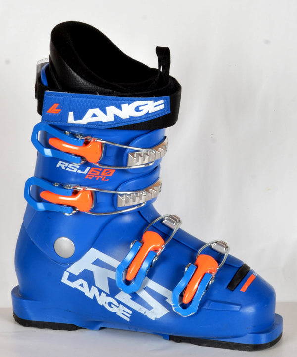 Lange RSJ 60 blue RS - Chaussures de ski d'occasion Junior