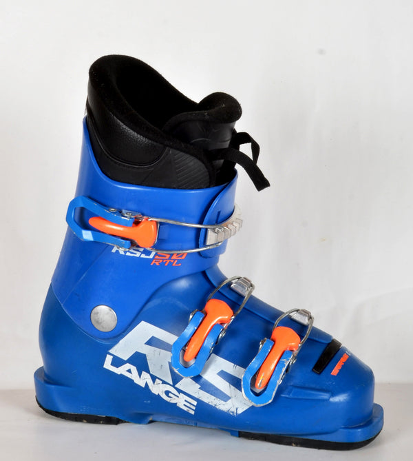 Lange RSJ 50 blue RS - Chaussures de ski d'occasion Junior
